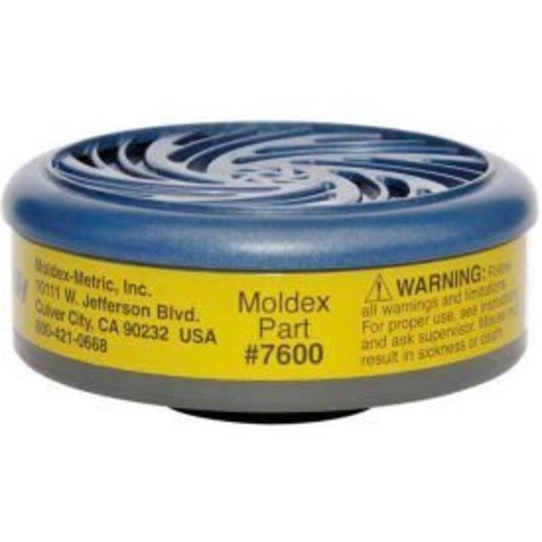 Moldex Moldex 7600 Multi-Gas/Vapor Smart® Cartridges, 1 Pair/Pack 7600